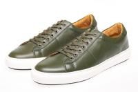 John White Bari Sneakers In Green