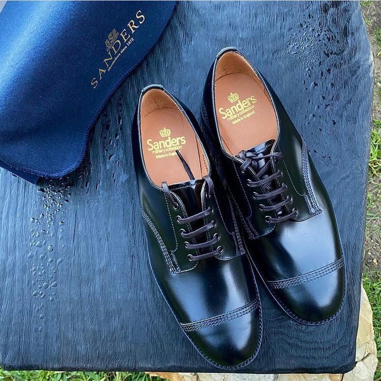New Arrival Edit – Sanders Military Style Derby Shoe – 1128B 